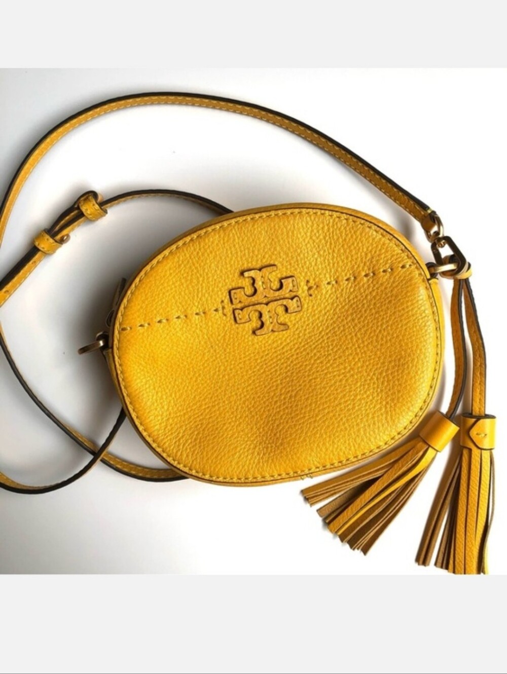 TORY BURCH MCGRAW ROUND CROSSBODY BAG